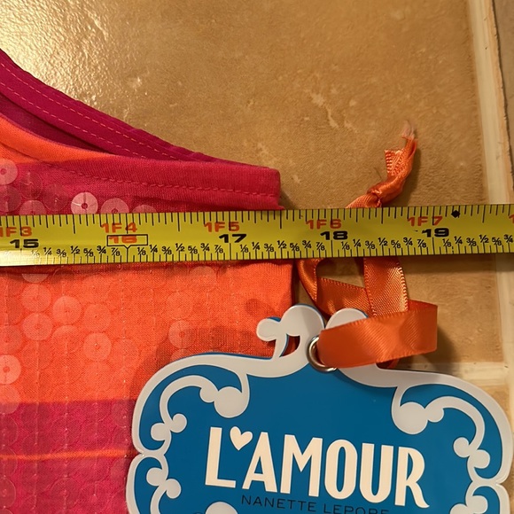 NWT L AMOUR Top - Picture 10 of 12